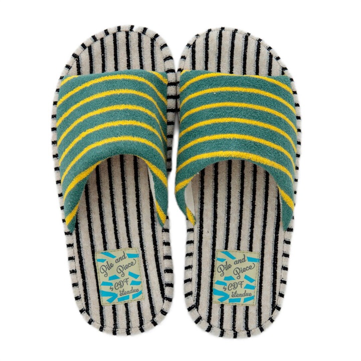 Pile＆Piece 厚底低反発スリッパ L