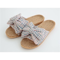 In Out Ribbon 軽量スリッパ(PK)