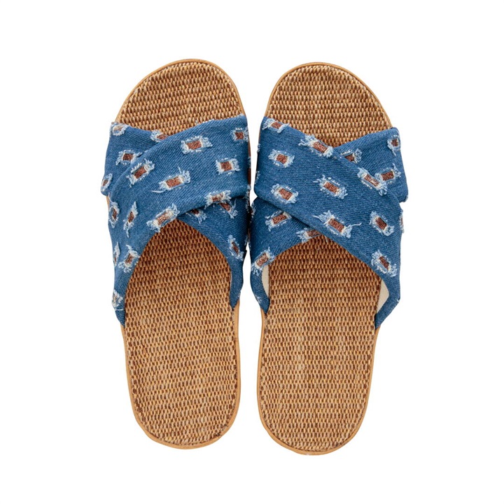 In Out Denim 軽量スリッパ