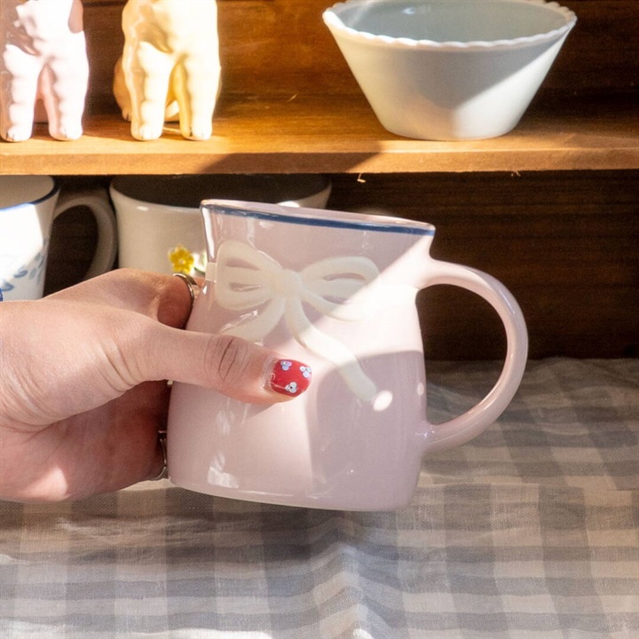 Ribbon Bouquet マグカップ 330ml(PK)