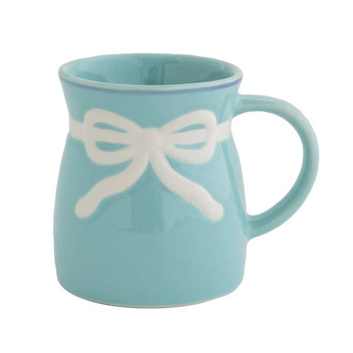 Ribbon Bouquet マグカップ 330ml(BL)