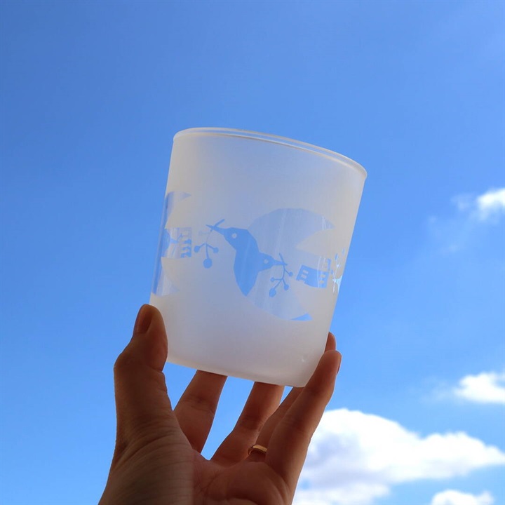 Kukka Lokki グラス L 350ml(トリ)