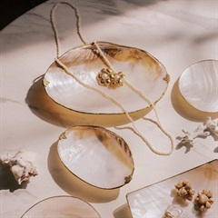 【artipur COTTAGE】オーバルシェルトレー