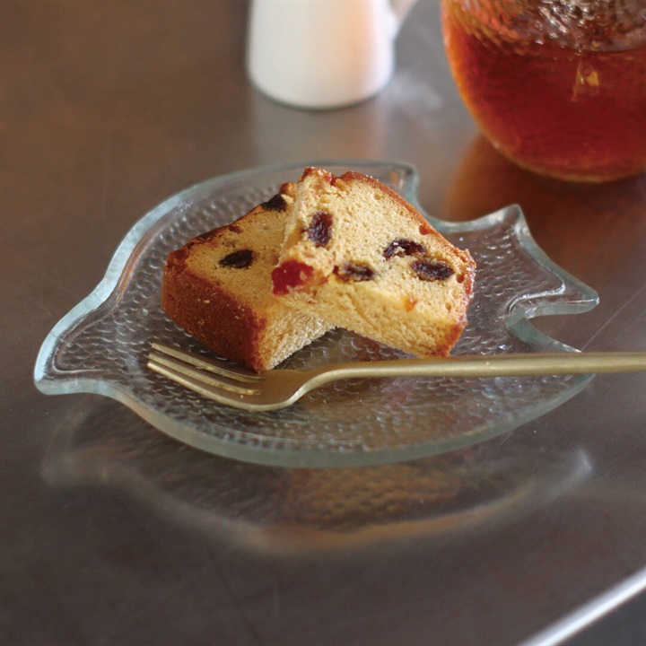 Scenery ガラスバードプレート S 14cm