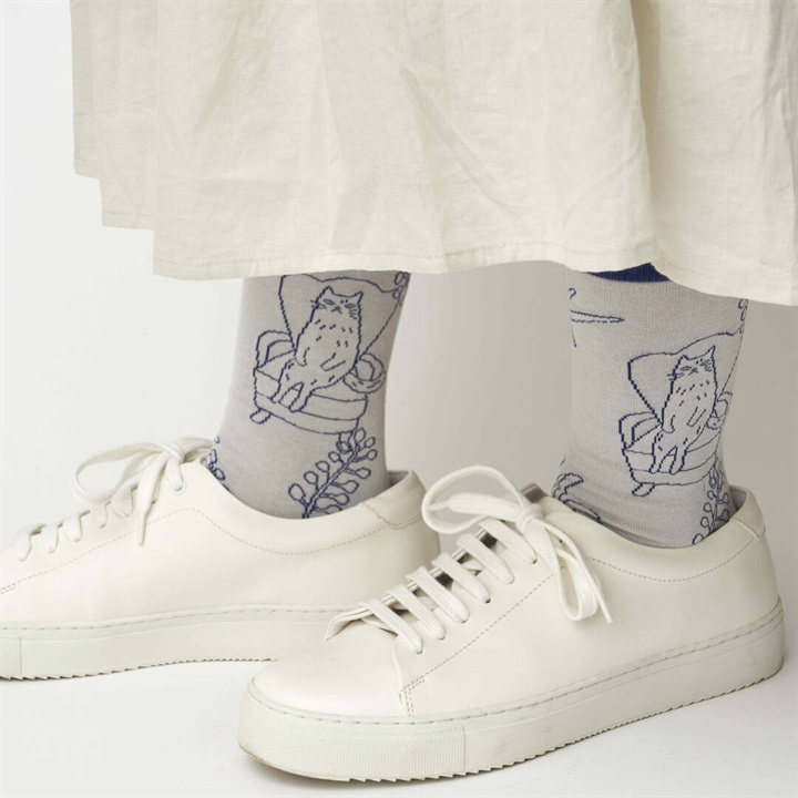 【from F miau】tuoli mina 椅子とわたし ソックス