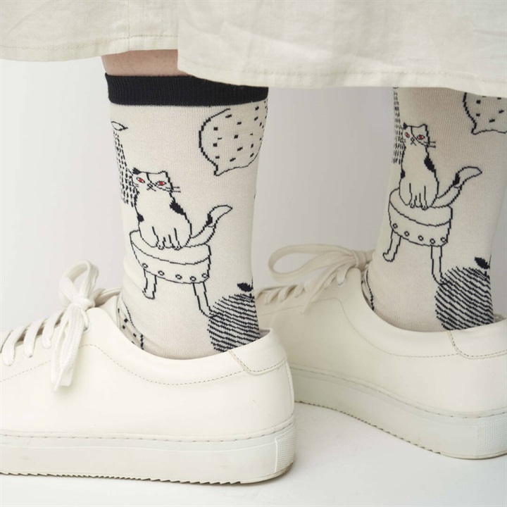 【from F miau】tuoli mina 椅子とわたし ソックス