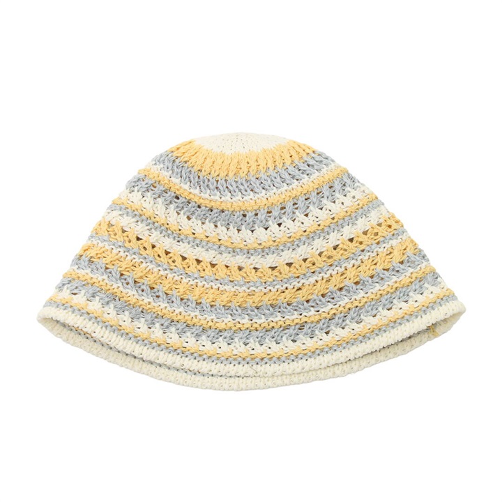 カラーボーダーハット