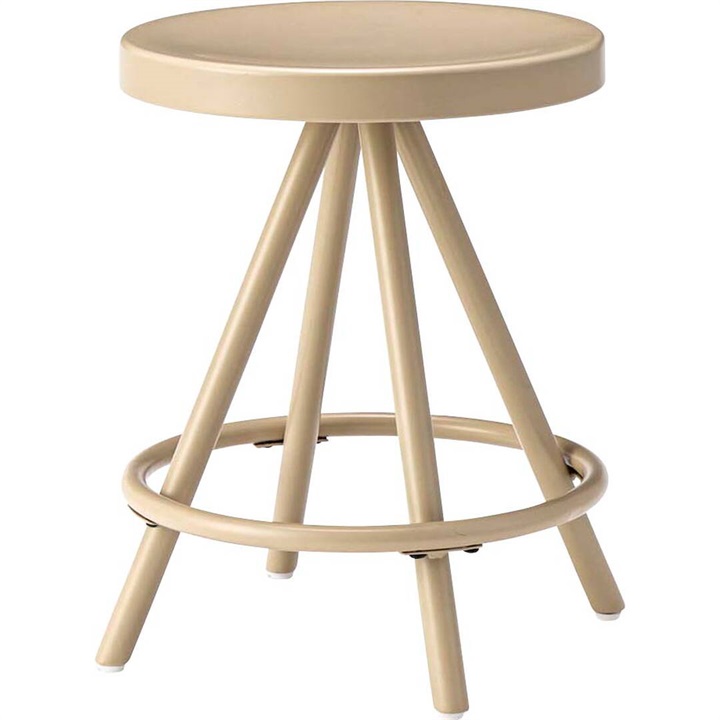 ラウンドスチールスツール