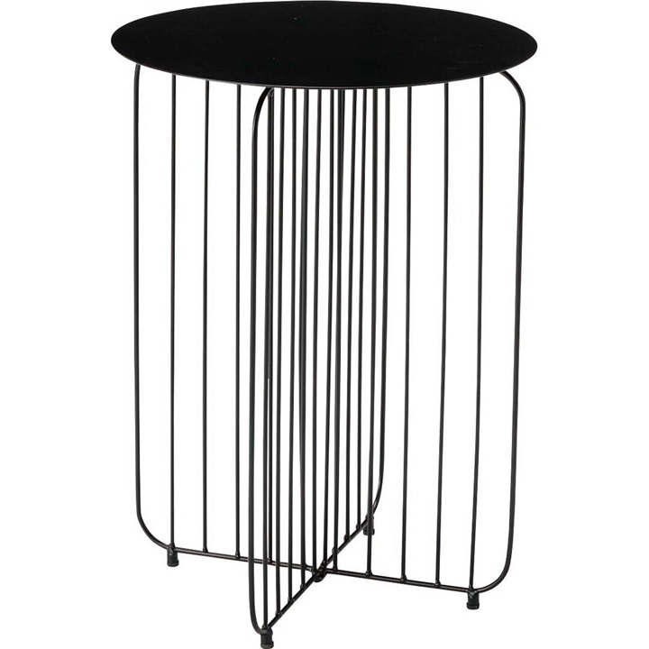 ラウンドスチールサイドテーブル S