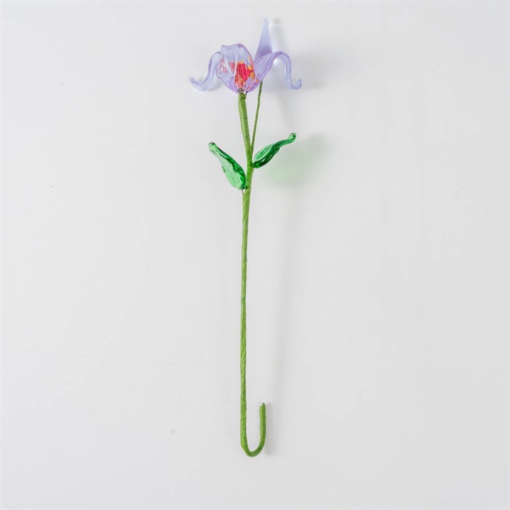 【amabro】ARTIFICIAL GLASS FLOWER B(Iris Purple)