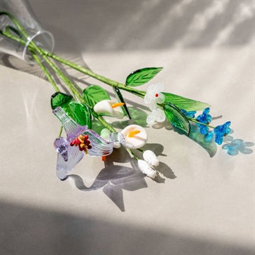 【amabro】ARTIFICIAL GLASS FLOWER B