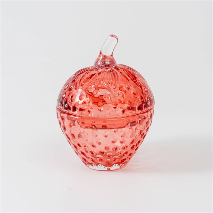 DECO Glass Vessel Strawberry