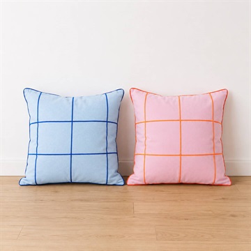 てんとてんオリジナル クッションカバー 45×45cm Candy Grid
