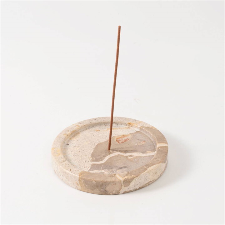 【artipur COTTAGE】ストーンインセンスプレート(レインボー)