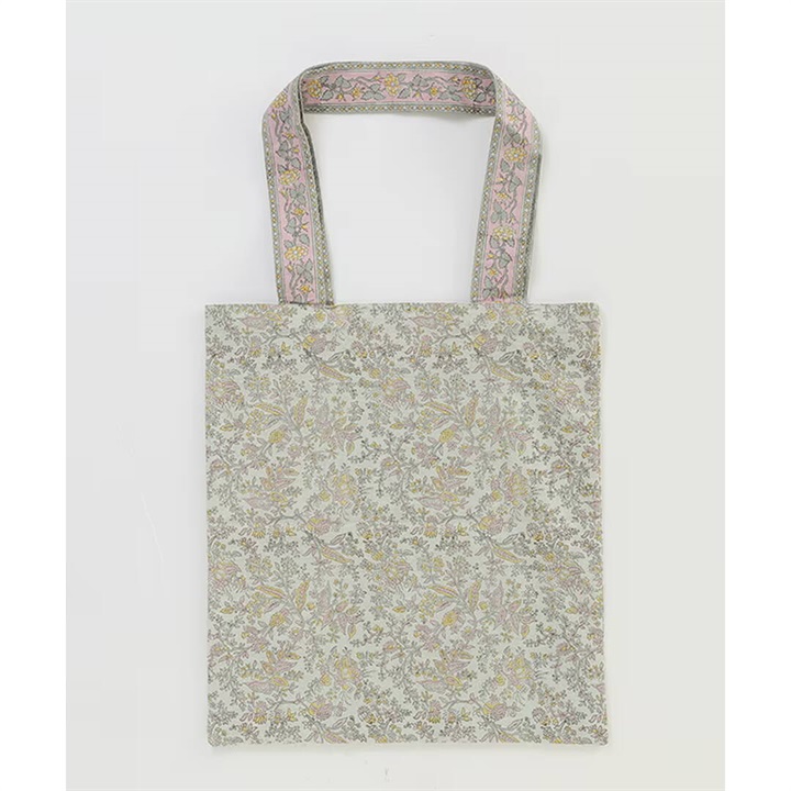 【artipur COTTAGE】ブロックプリントトートバッグ