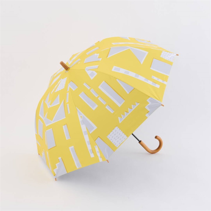 【392 plus m】長傘 晴雨兼用 PU 55cm feeling Q370