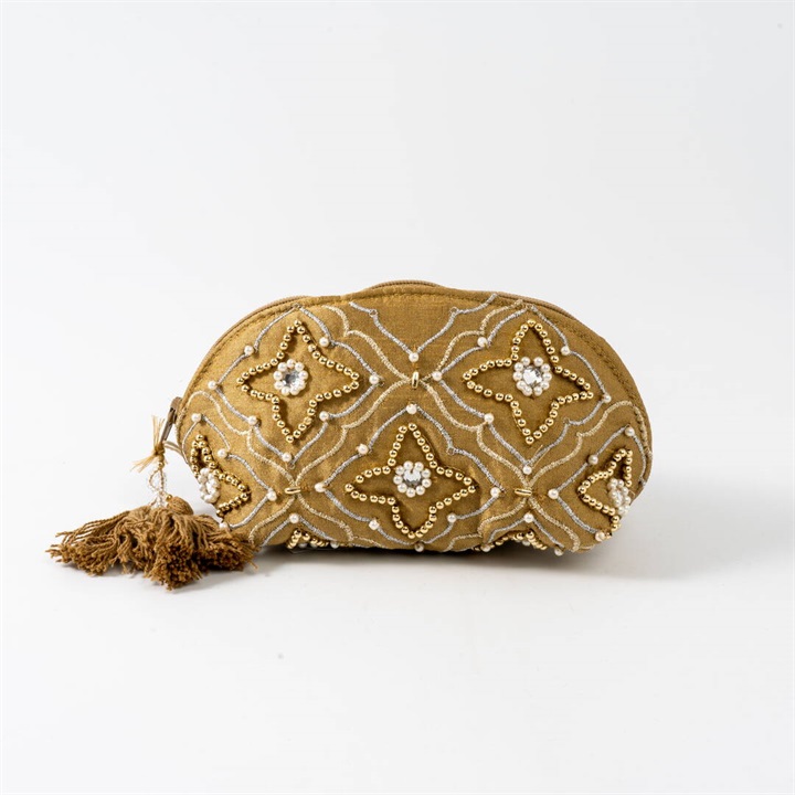 【Craft India】ミニポーチ プラキシャ