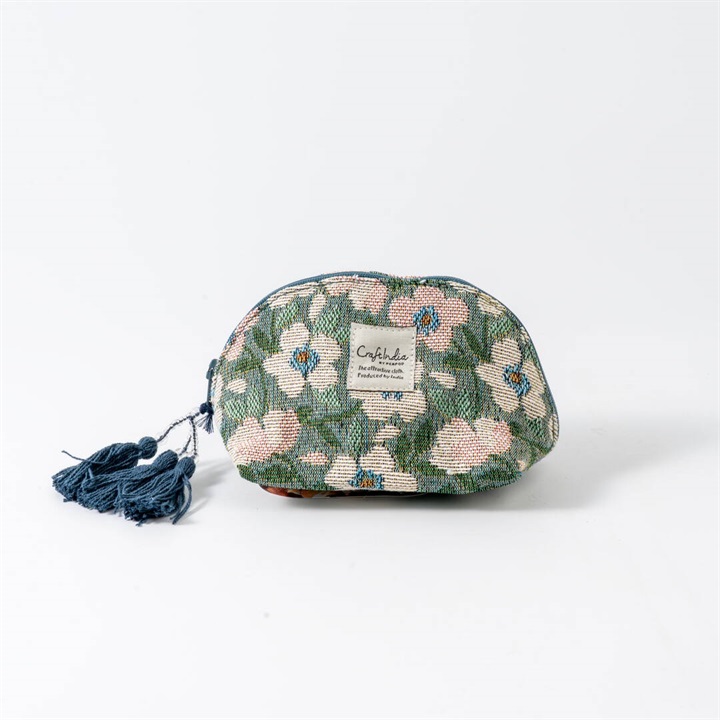 【Craft India】ジャガードミニポーチ