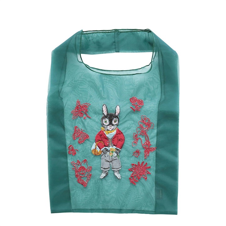 【Nathalie Lete】Organdy Bag 刺繍バッグ