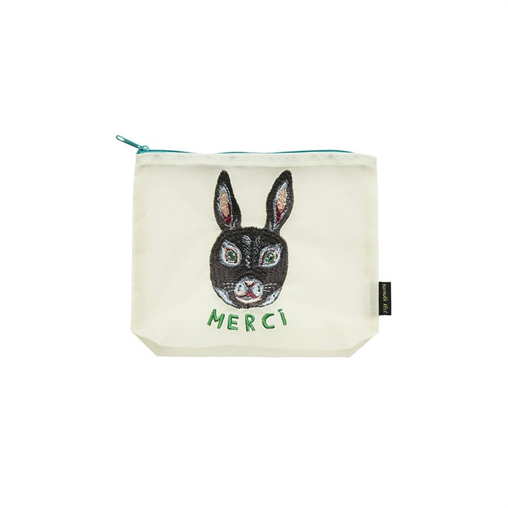 【Nathalie Lete】Organdy Pouch 刺繍ポーチ