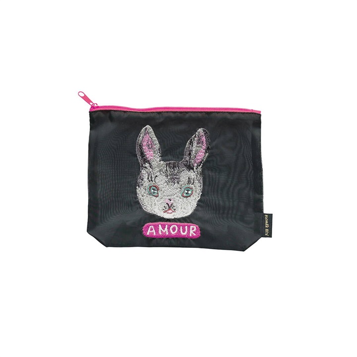 【Nathalie Lete】Organdy Pouch 刺繍ポーチ