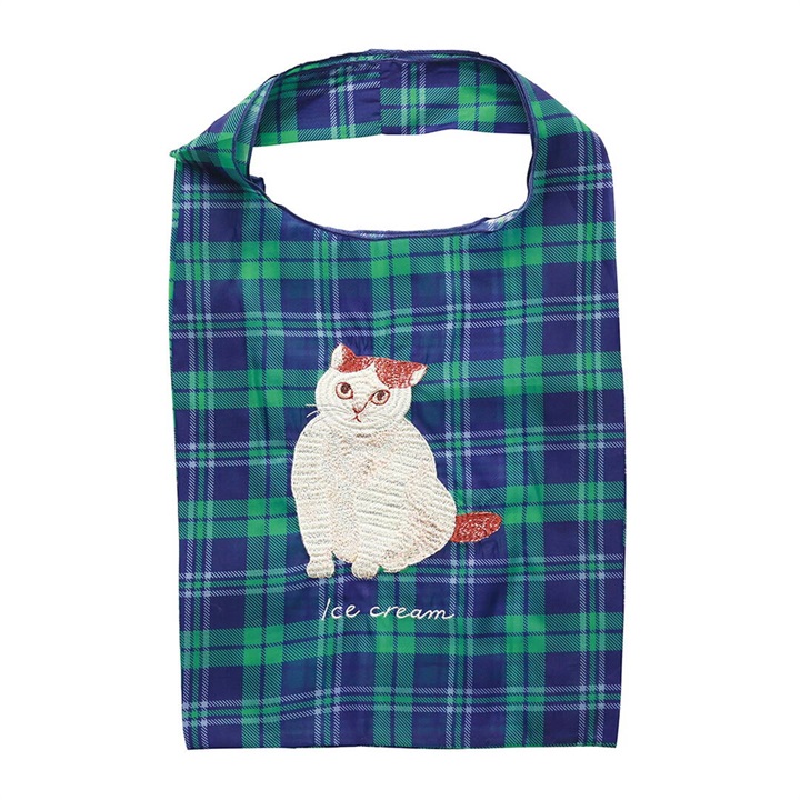 【松尾ミユキ】Sheer Bag check back トートバッグ