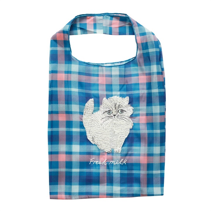 【松尾ミユキ】Sheer Bag check back トートバッグ