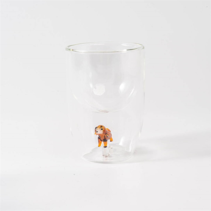ダブルウォールグラス DOG&CAT(ダックスフント)
