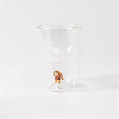 ダブルウォールグラス DOG&CAT(ダックスフント)