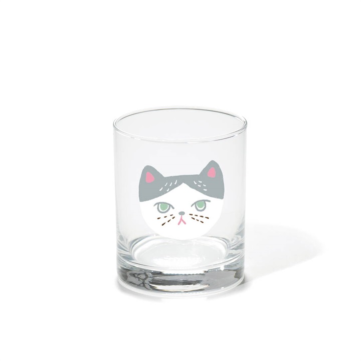 ENNUI GLASS 4CAT ガラスカップ(HACHIWARE)