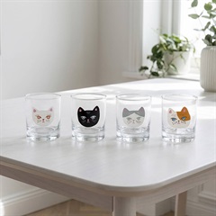 ENNUI GLASS 4CAT ガラスカップ