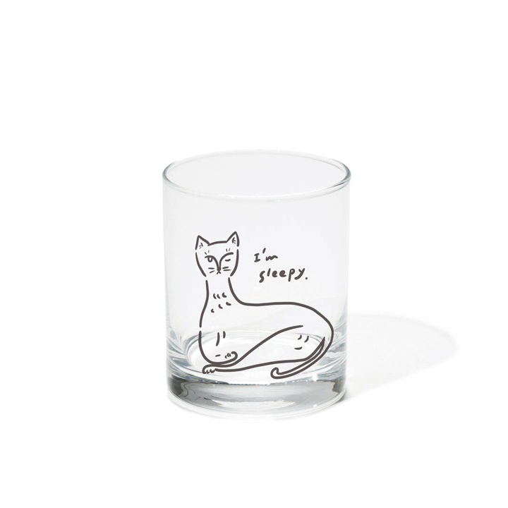 ENNUI GLASS 3CAT ガラスカップ
