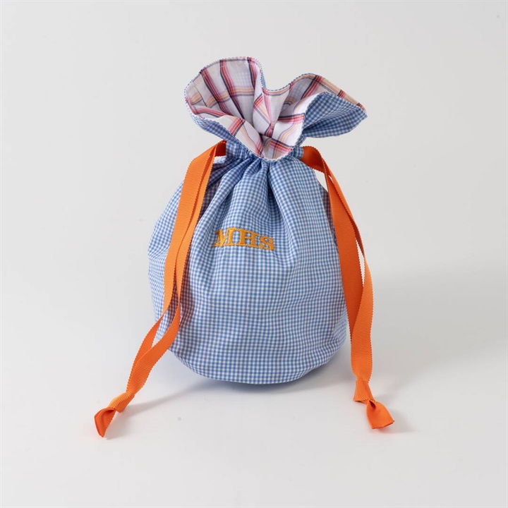 【Mima Hi Seven】播州織 わたがし巾着 BAG in bag てんとてん別注 ＜数量限定＞