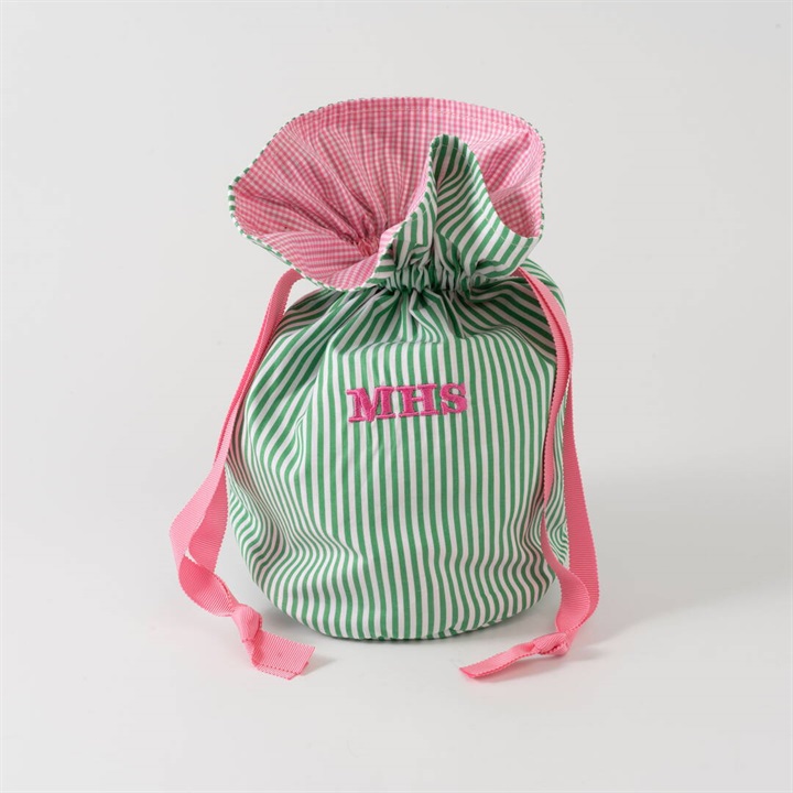 【Mima Hi Seven】播州織 わたがし巾着 BAG in bag てんとてん別注 ＜数量限定＞