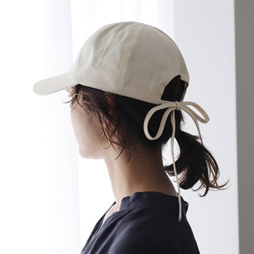 【shesay】大人のバックリボンキャップ