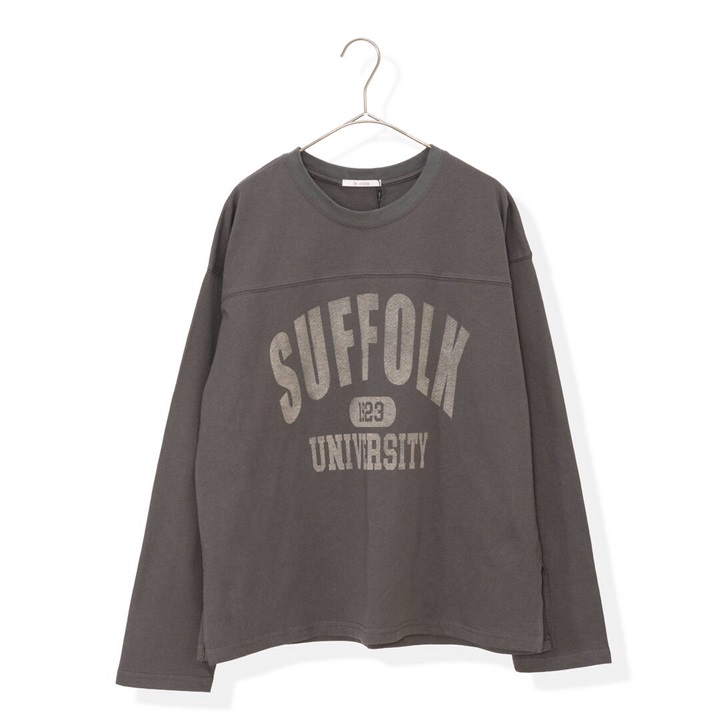 【le colis】ヴィンテージロゴPT フットボール 長袖カットソー