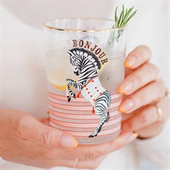 【YVONNE ELLEN】ハイボールグラス(ZEBRA)