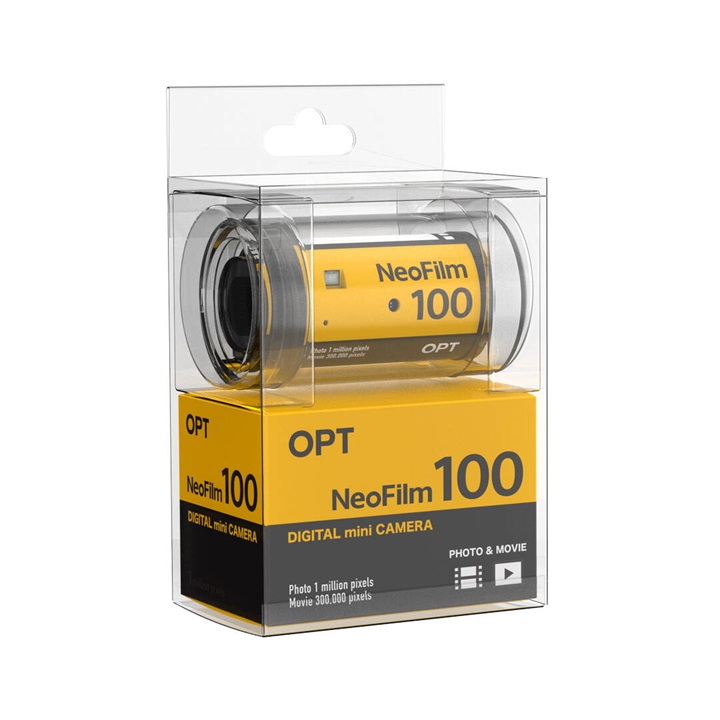 【Opt！】Neo Film カメラ(ブラック×YE)