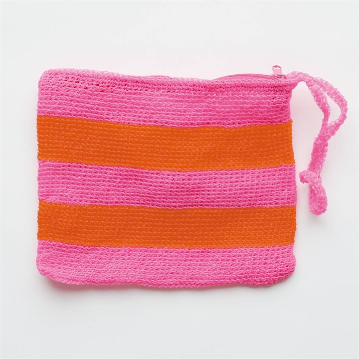 【yao】ネットポーチ Net Pouch L 95008(PK×RD)