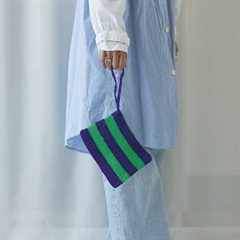 【yao】ネットポーチ Net Pouch L 95008(PU×GR)