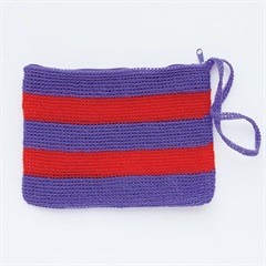 【yao】ネットポーチ Net Pouch L 95008(PU×RD)