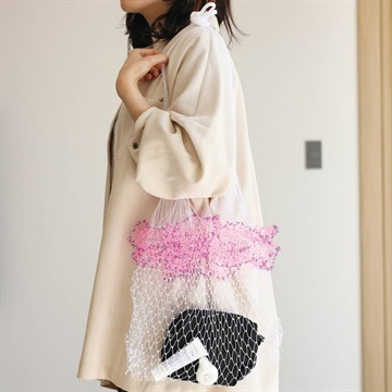 【yao】ネットショルダーバッグ Net bag M 95023
