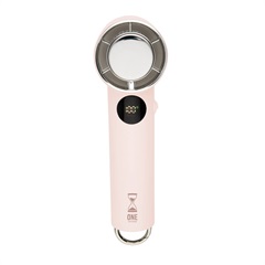 冷却プレートペルチェ式ハンディファン(ピンク)