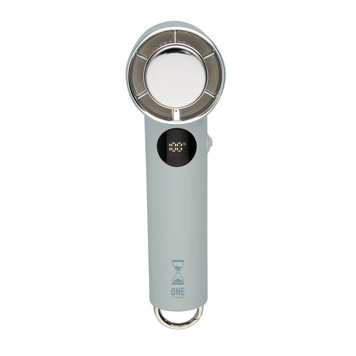 冷却プレートペルチェ式ハンディファン(ブルー)