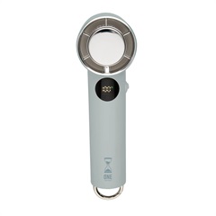 冷却プレートペルチェ式ハンディファン(ブルー)