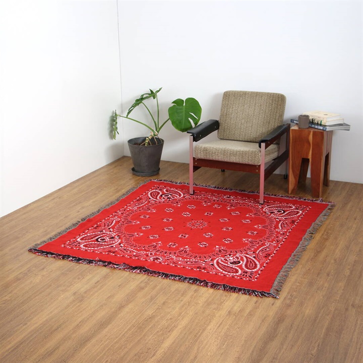 【DETAIL】BNDANA THROWKET ペイズリー(Red)