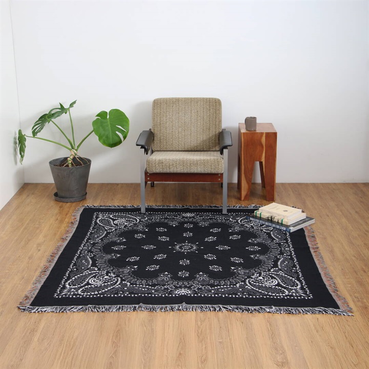 【DETAIL】BNDANA THROWKET ペイズリー(Black)