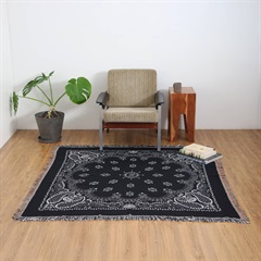 【DETAIL】BNDANA THROWKET ペイズリー(Black)