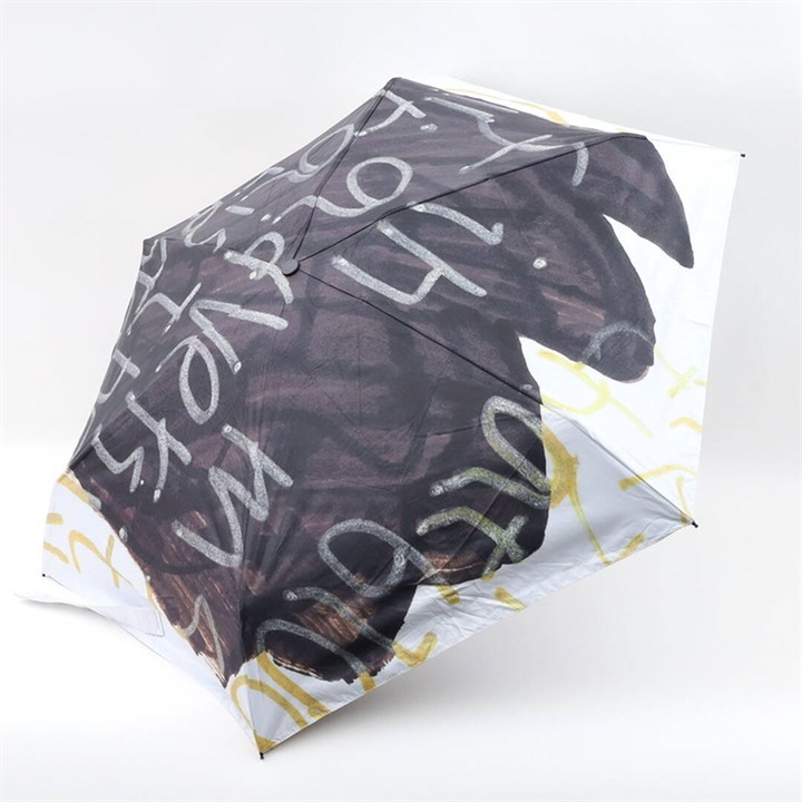 【cooco】晴雨兼用折り畳み傘 cooco×嬉々！！CREATIVE colorful art print