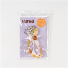 【ADAPTOLL is...】アクリルビーズハンドストラップ(YLW)